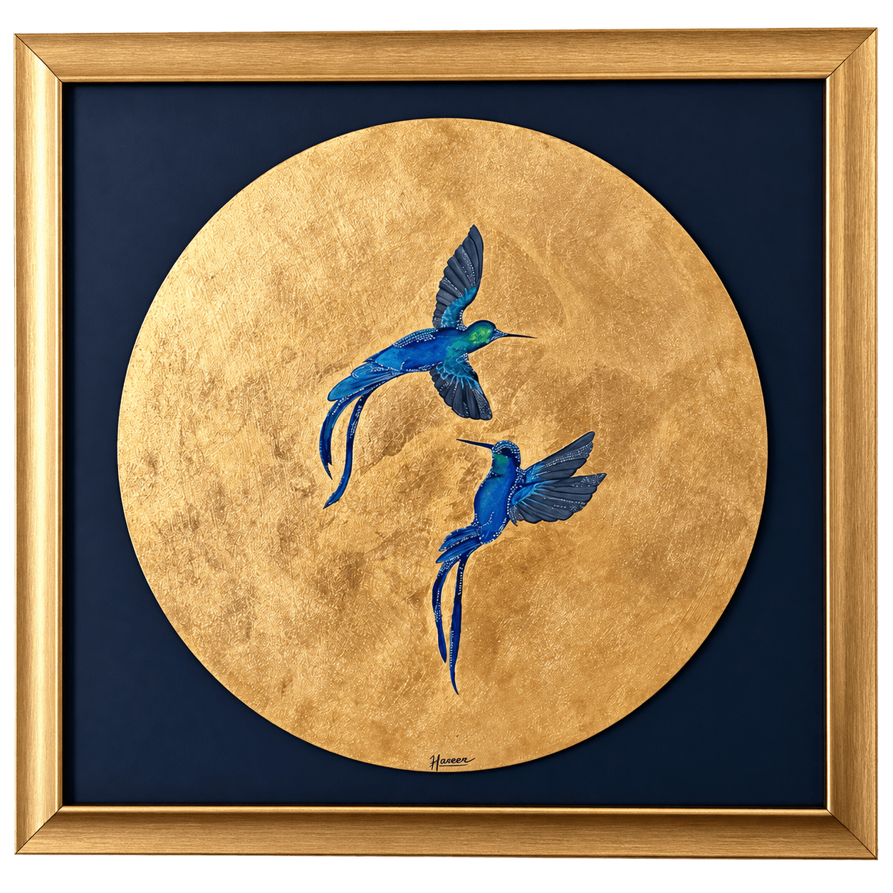Where The Light Leads, 24 Carat Gold Leaf